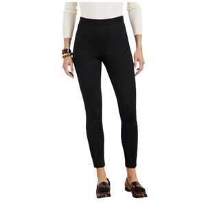 Talbots Black High Waisted Skinny Leg‎ Ankle Pants Size 8P